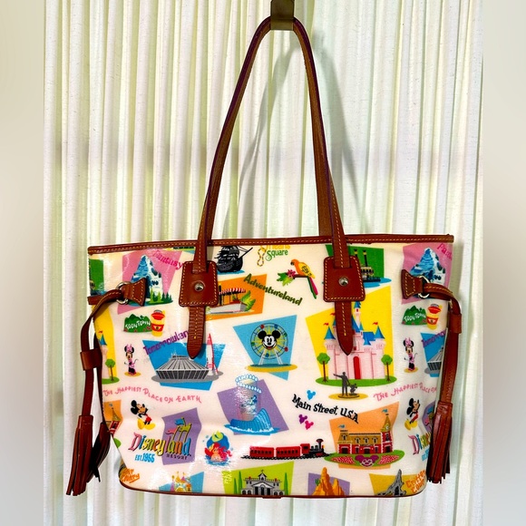Disney Dooney & Bourke Retro Davis Tassel Bag - Picture 2 of 7